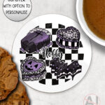 20126 personalised gothic cakes coaster