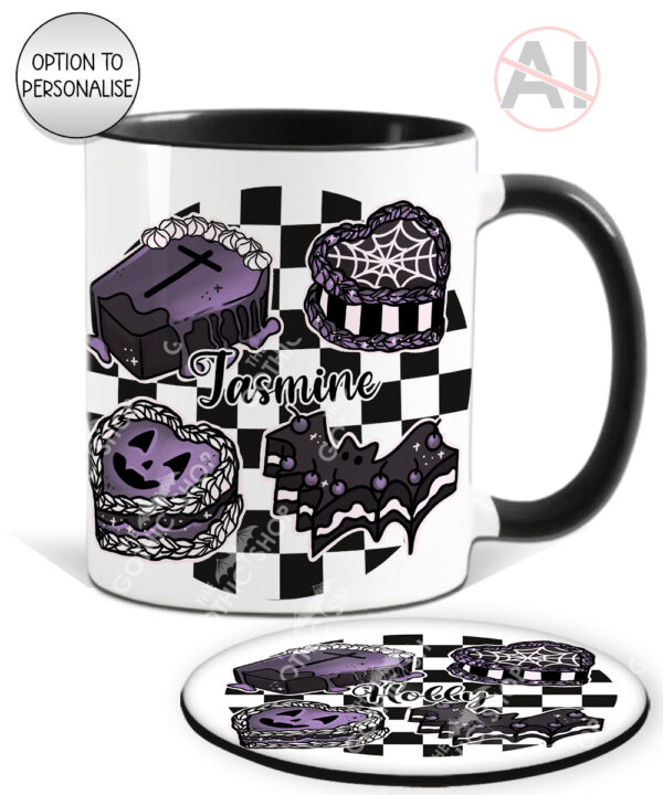 20126 personalised gothic cakes coaster mug