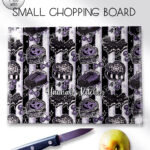20128 personalised gothic cakes chopping board 3