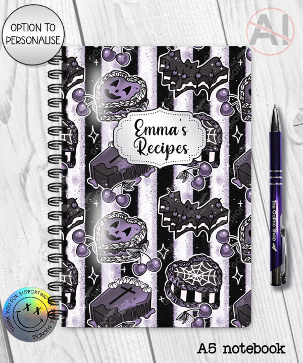 20129 personalised gothic cakes notebook 2