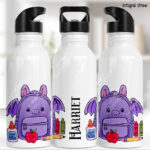 20137 personalised bat school water bottle 2