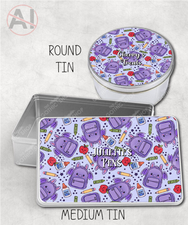 20138 personalised bat school storage tin 1