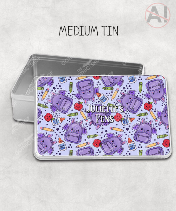 20138 personalised bat school storage tin 2
