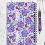 20139 personalised bat school notebook 3
