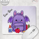 20140 personalised bat school mouse mat 1