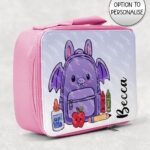 20141 personalised bat school lunch bag 2