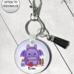 20143 personalised bat school keyring 1