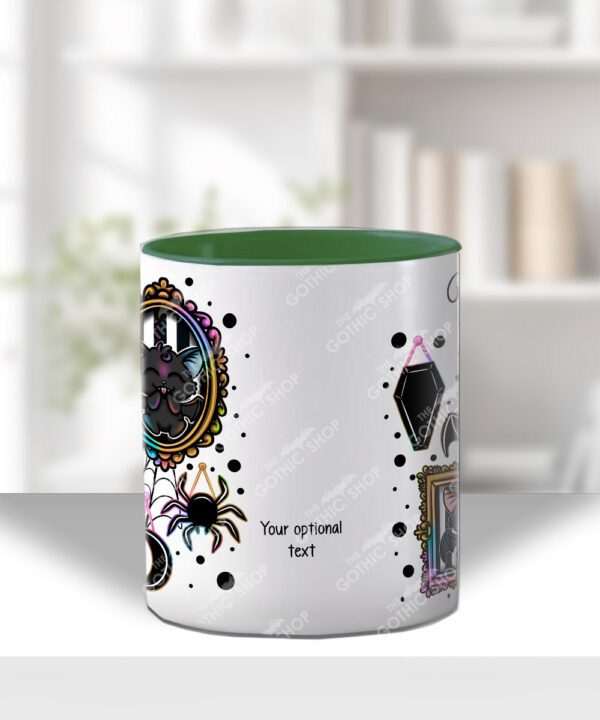 20154 bat frames personalised gothic mug 1