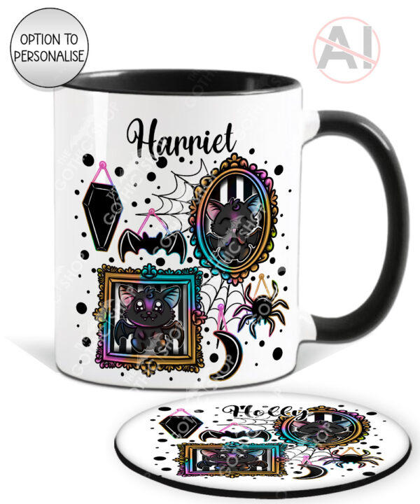 20154 bat frames personalised gothic mug 4