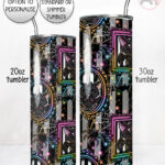 20155 bat frames personalised gothic tumbler 3