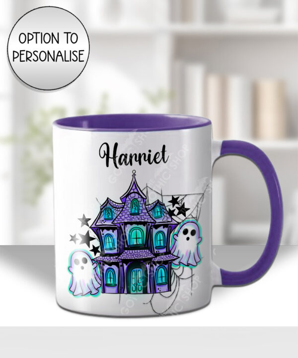 20162 haunted house personalised mug 1