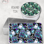 20166 haunted house personalised storage tin 1