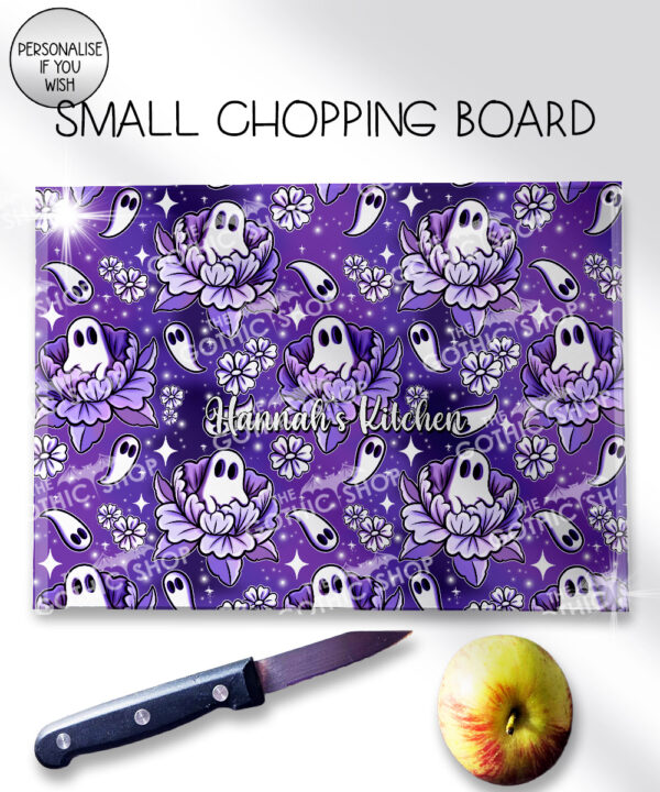 20176 peony ghosts spooky chopping board 2