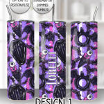 summer gothic pool floaties straight tumbler option to personalise