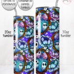 20187 personalised shattered ghosts tumbler 2