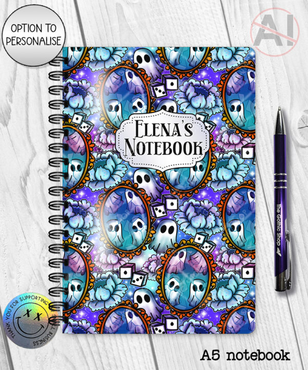 20190 personalised shattered ghosts notebook 2