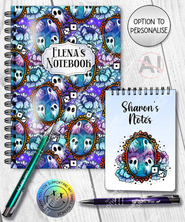 20190 personalised shattered ghosts notebook 4