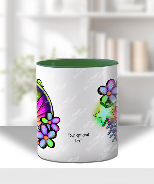 20193 personalised skeleton fairy gothic mug 3