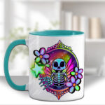 20193 personalised skeleton fairy gothic mug 4