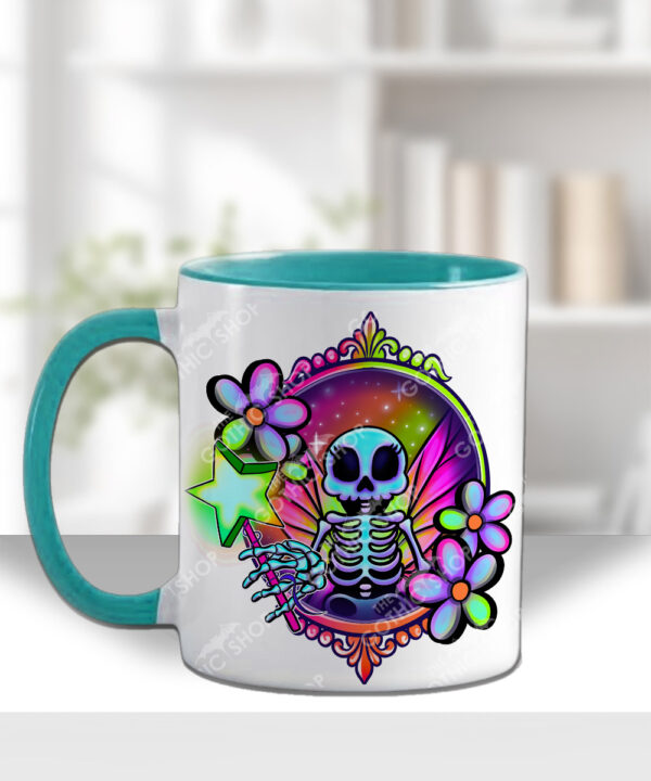 20193 personalised skeleton fairy gothic mug 4