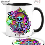 20193 personalised skeleton fairy gothic mug 5