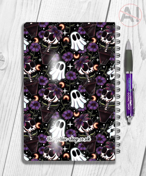 20200 skellie plant gothic notebook 3