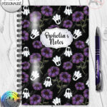 20200 skellie plant gothic notebook 4