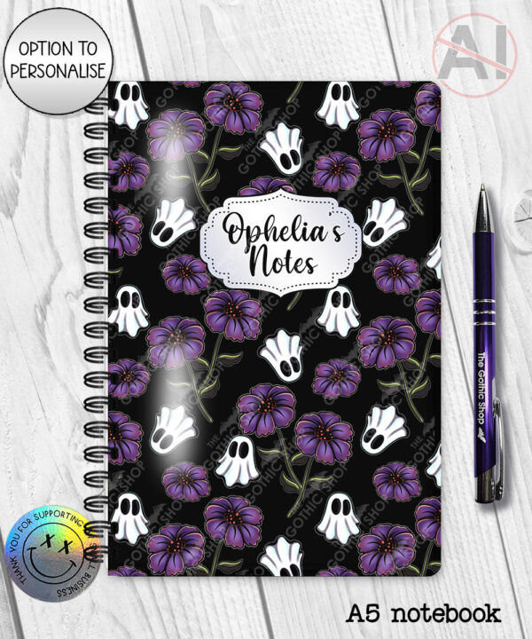 20200 skellie plant gothic notebook 4