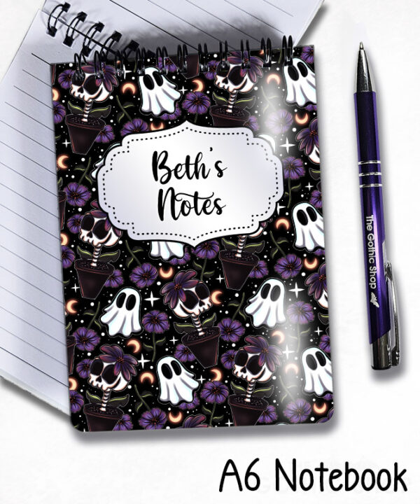 20200 skellie plant gothic notebook 5