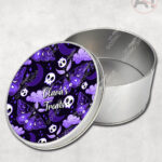 20210 purple deathmoth gothic moth personalised tin 4