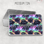 20219 floral creatures gothic storage tin 2