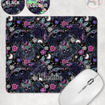 20221 floral creatures gothic mousemat 1