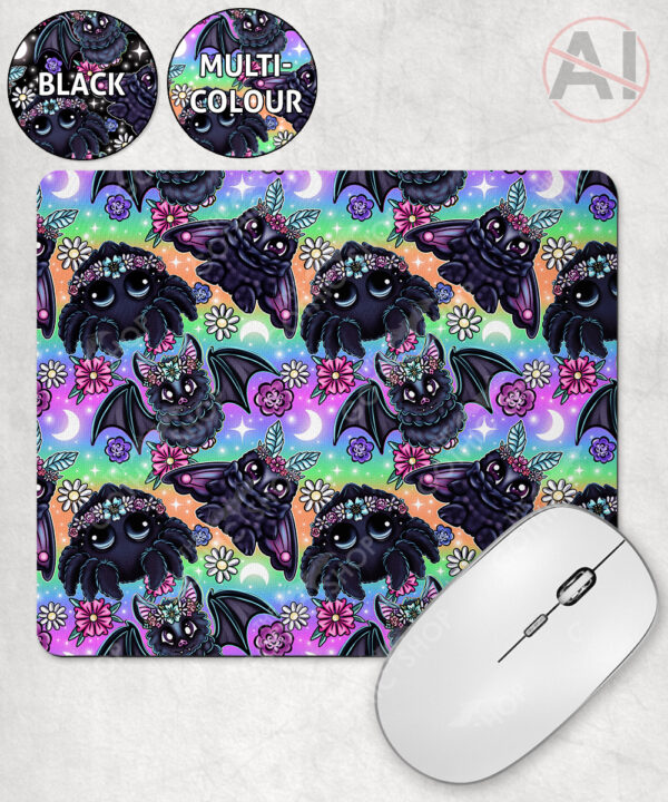 20221 floral creatures gothic mousemat 2
