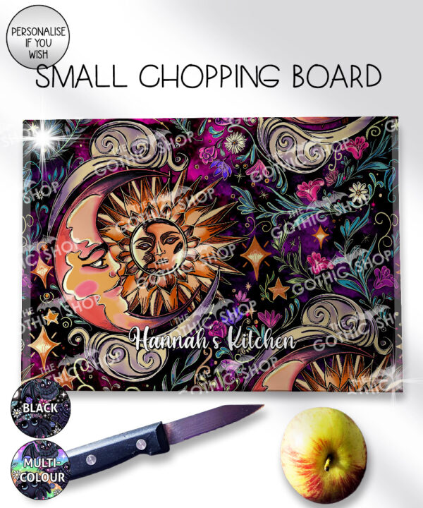 20227 celestial sun moon chopping board 3
