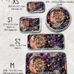 20228 celestial sun moon storage tin 5