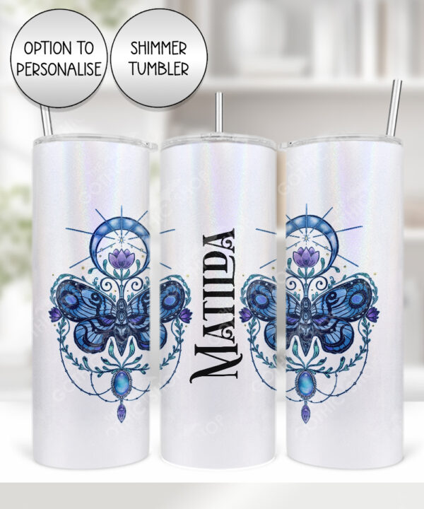 20233 personalised whimsical celestial butterfly tumbler 2