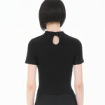 spydee gothic black spiderweb top with spider charm by dark in love