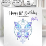 20268 whimsical butterfly personalised birthday card 1