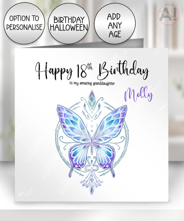 20268 whimsical butterfly personalised birthday card 1
