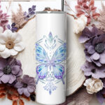 20270 whimsical butterfly personalised tumbler 2