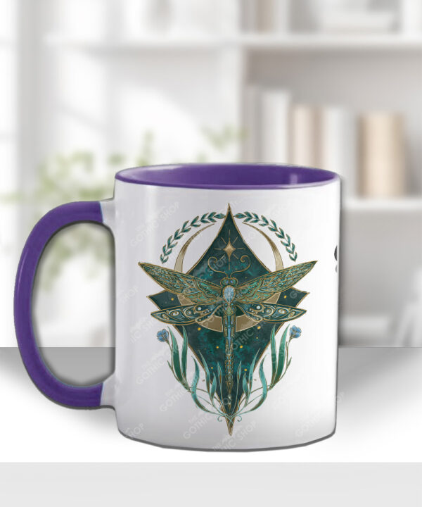 20273 whimsical dragonfly personalised mug 2