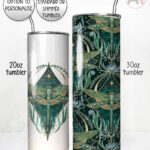 20274 whimsical dragonfly personalised tumbler 1