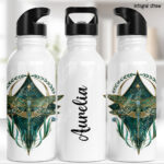 20275 whimsical dragonfly personalised water bottle 3