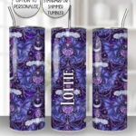 20278 personalised whimsical bat gothic tumbler 3