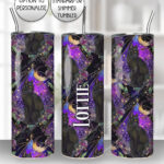 20282 whimsical black cat personalised tumbler 4