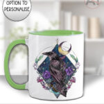 20285 whimsical raven gothic mug 2