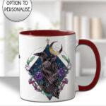 20285 whimsical raven gothic mug 3