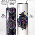 20286 whimsical raven gothic tumbler 1