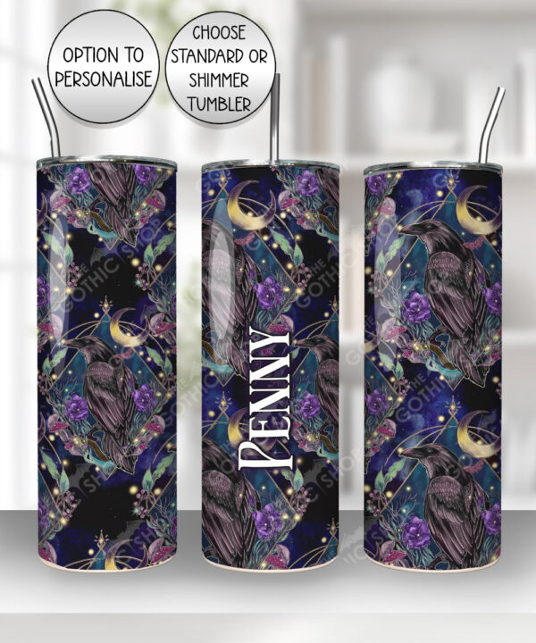 20286 whimsical raven gothic tumbler 2