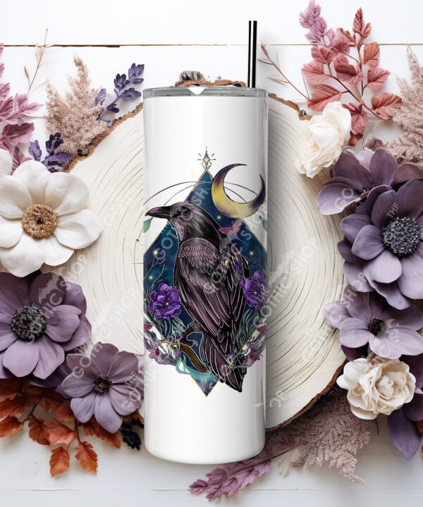 20286 whimsical raven gothic tumbler 3